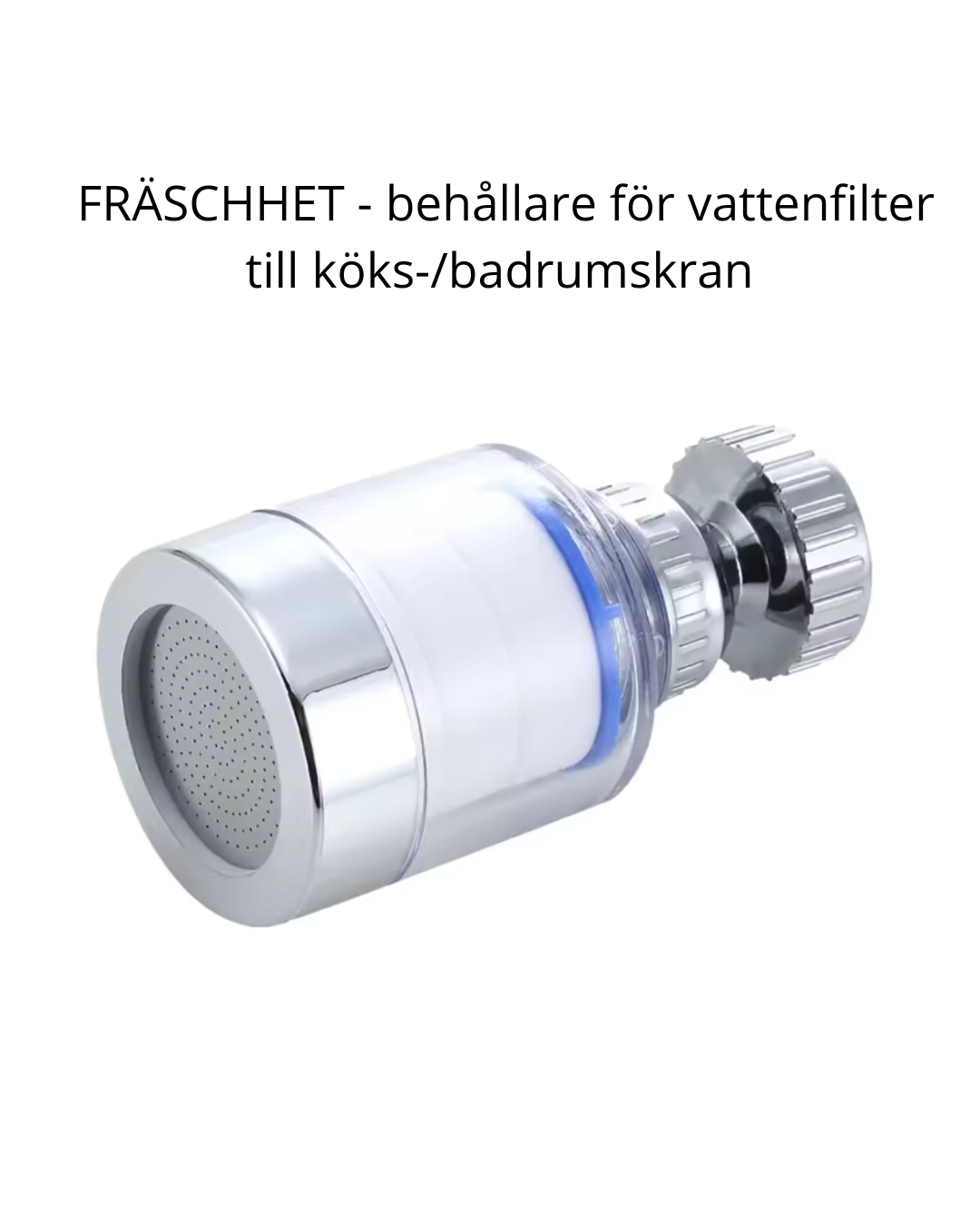 FRISKHET – Vattenfilter till FRÄSCHHET kranfilterbehållare för klarare och mjukare vatten