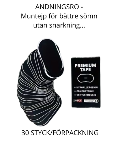 ANDNINGSRO – Muntejp för lugnare andning och bättre sömn