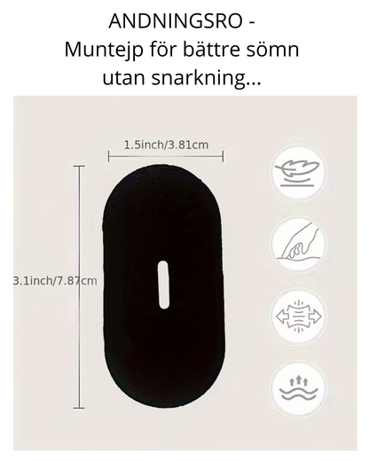 ANDNINGSRO – Muntejp för lugnare andning och bättre sömn