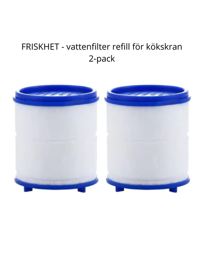 FRISKHET – Vattenfilter till FRÄSCHHET kranfilterbehållare för klarare och mjukare vatten