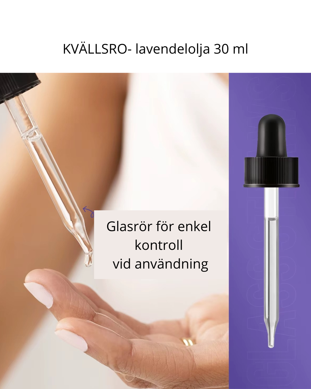 KVÄLLSRO – Lavendelolja för lugn kväll och bättre sömn