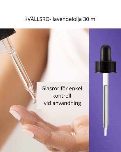 KVÄLLSRO – Lavendelolja för lugn kväll och bättre sömn