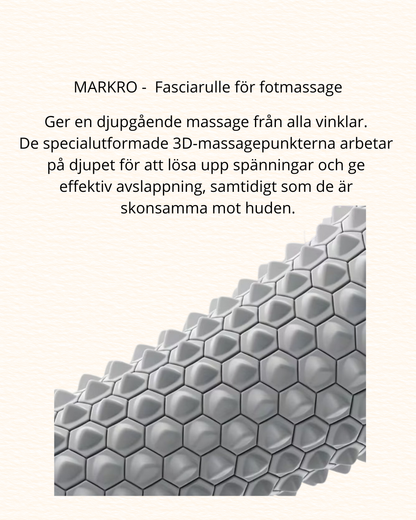 MARKRO – Fasciarulle för fotmassage